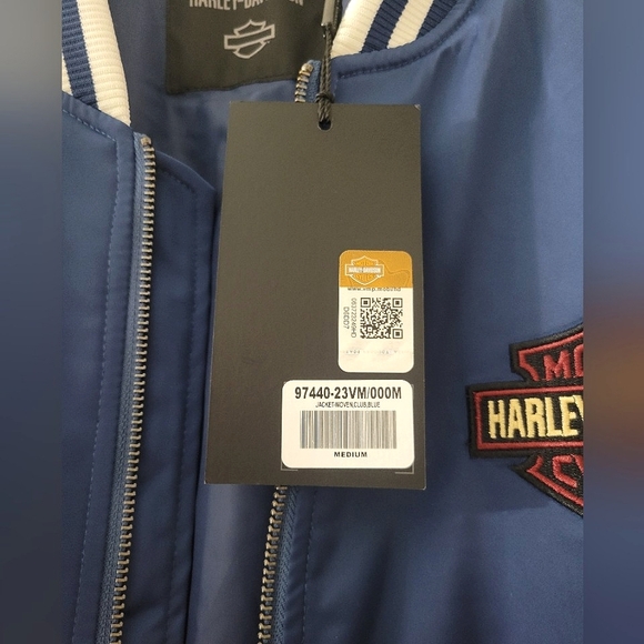 NEW Harley Davidson Men's Club Crew Jacket size Medium - Picture 6 of 10